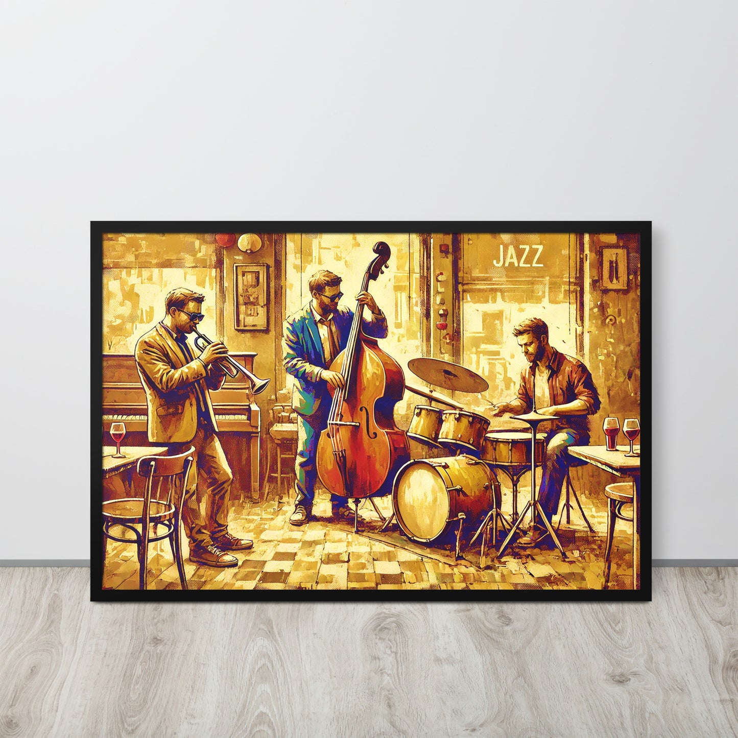 DLK Lounge Framed poster Art 3